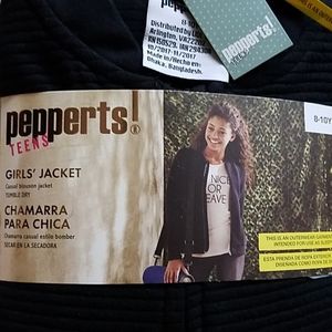 NEW  Pepperts! Girls Casual Blouson Jacket